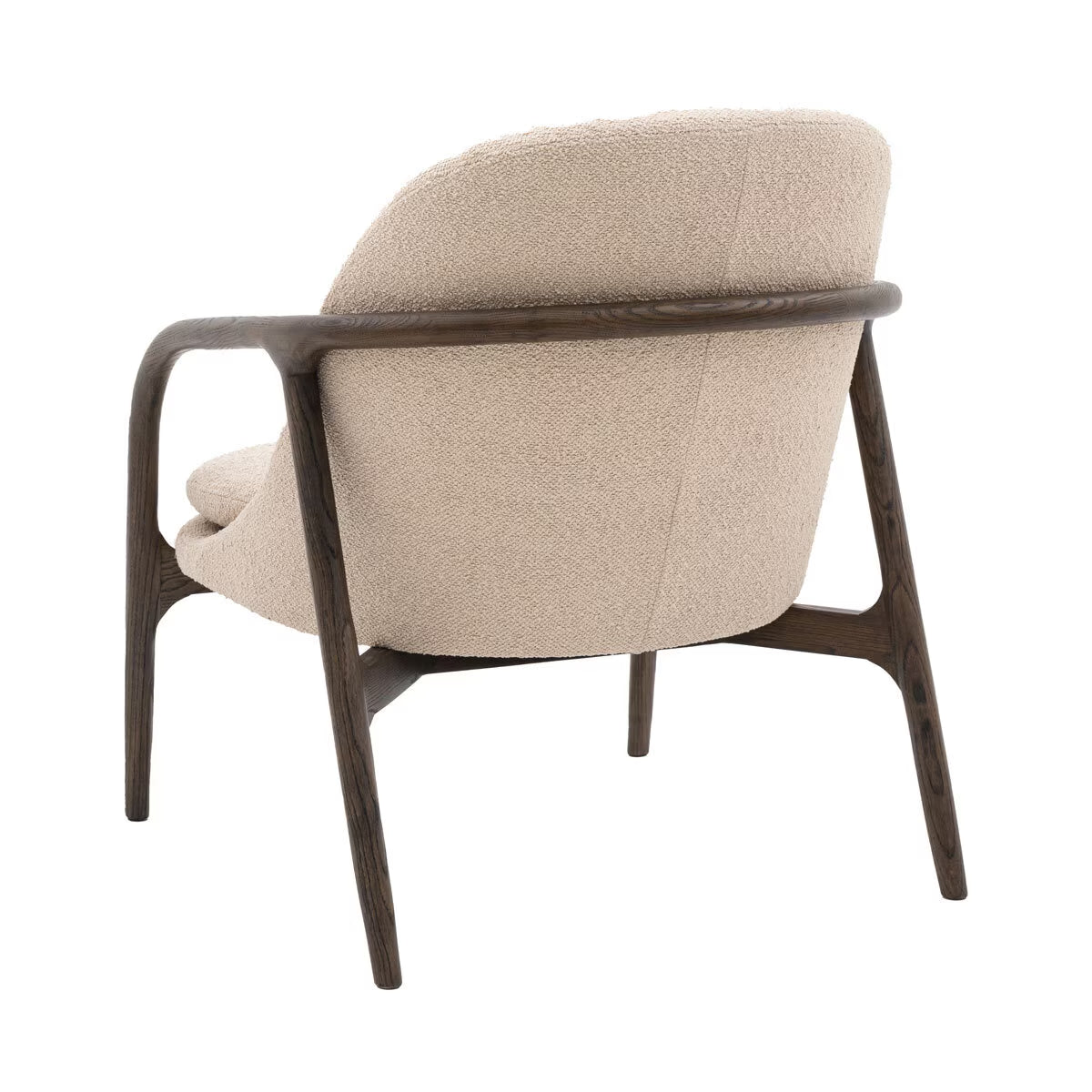 Alegra Taupe Fabric Armchair