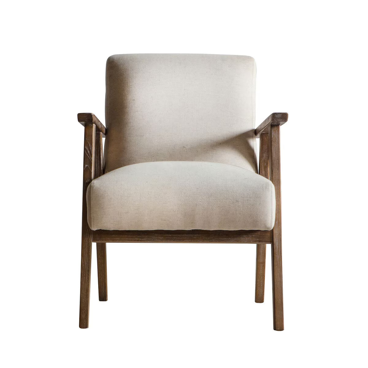 Neyland Natural Linen Armchair