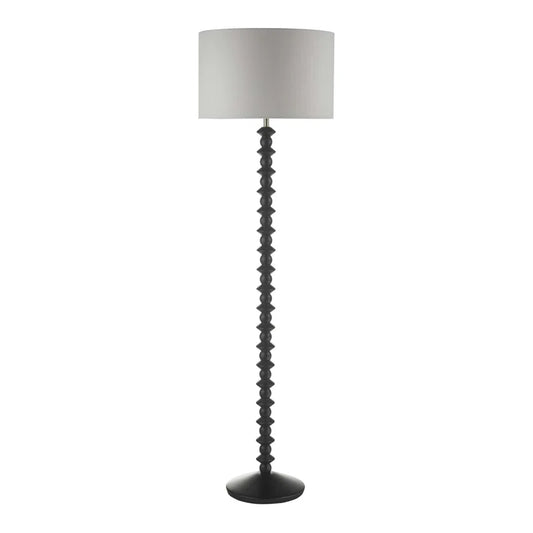 Hilla Black Traditional Floor Lamp