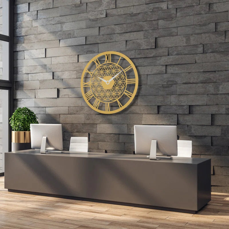 Ladora Metal Wall Clock